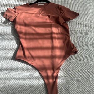 Meshki Terracotta Bodysuit